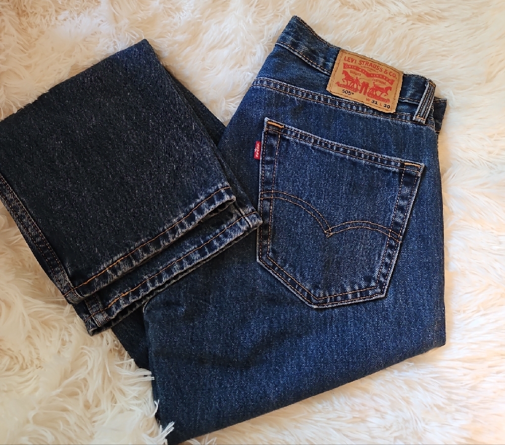 Levi's Dark Blue Denim Jeans